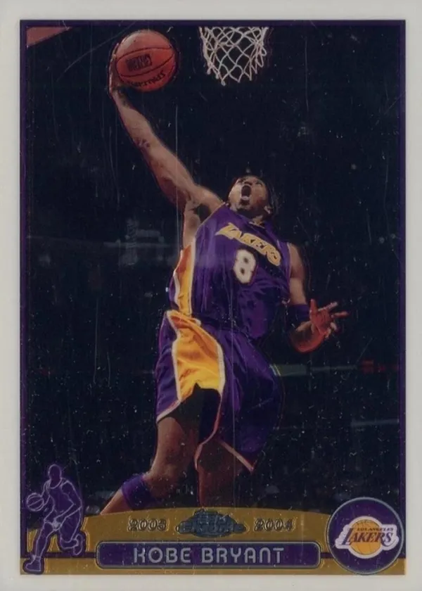 Kobe Bryant 2003 Topps Chrome Basketball #36
