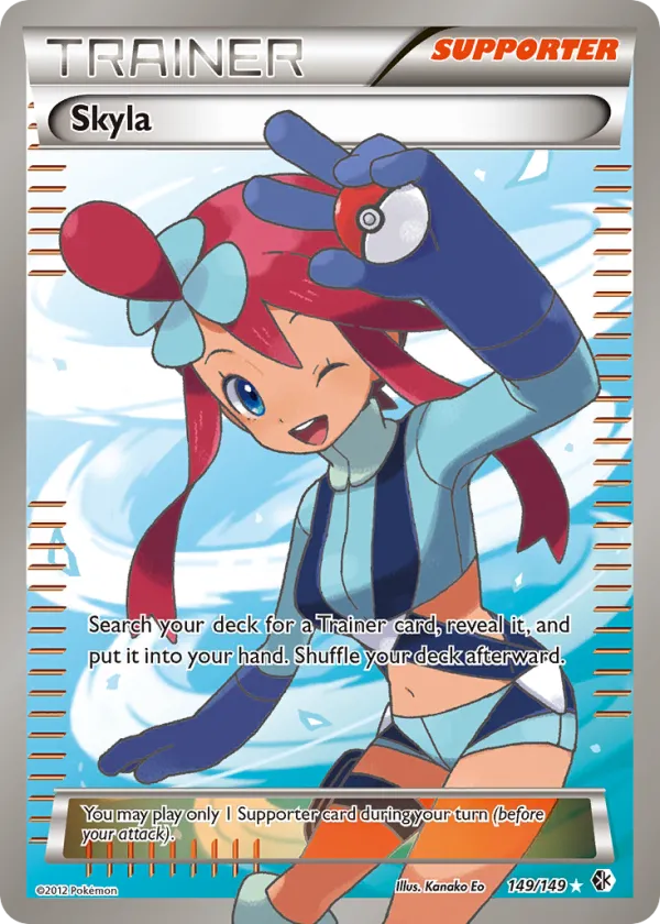 Skyla Pokémon Boundaries Crossed #149 Holo