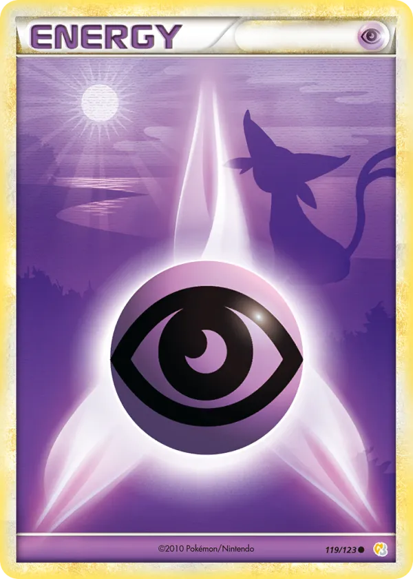 Psychic Energy Pokémon HeartGold & SoulSilver #119