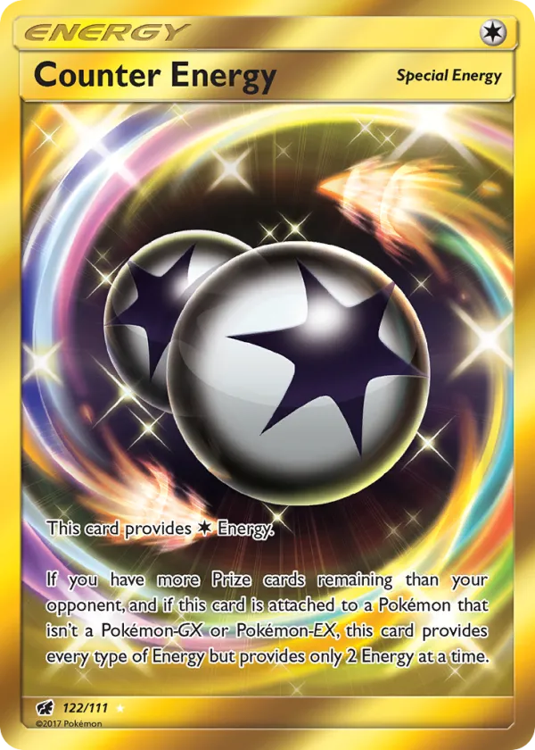 Counter Energy Pokémon Crimson Invasion #122 Holo