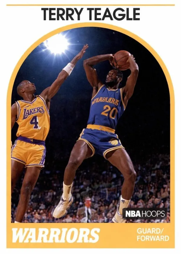 Terry Teagle 1989 Hoops Basketball #196