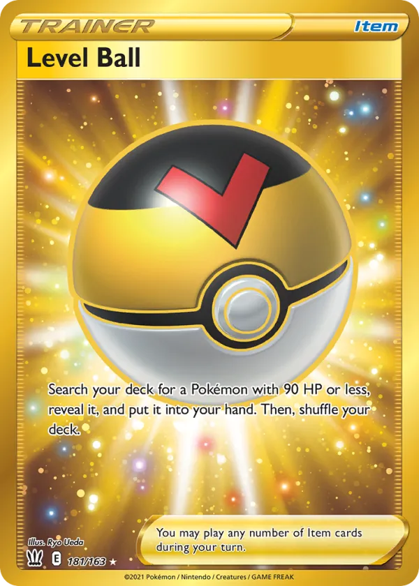 Level Ball Pokémon Battle Styles #181 Holo