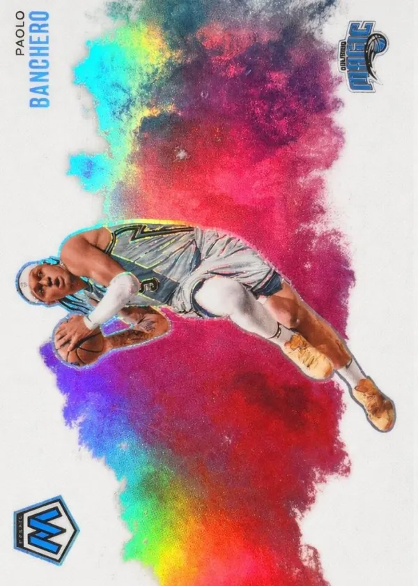Paolo Banchero 2024 Panini Mosaic Color Blast Basketball #17