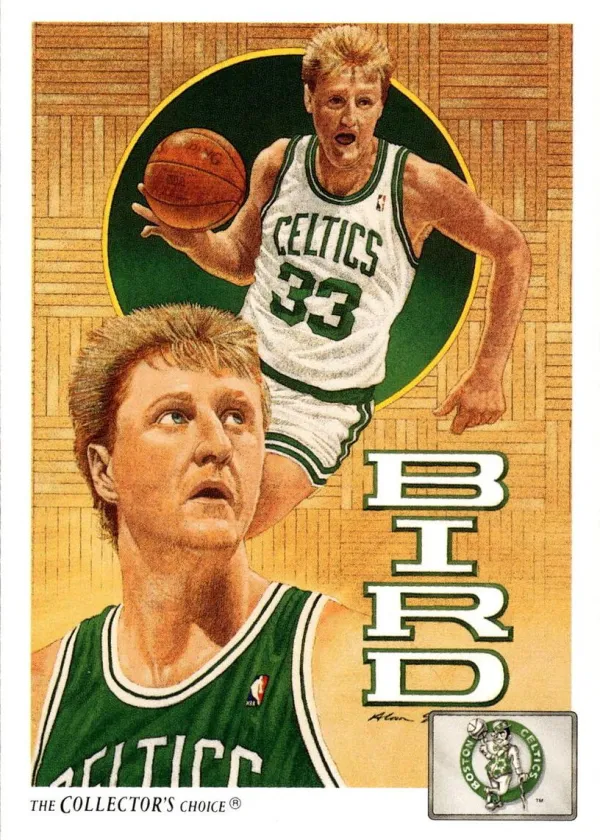 Larry Bird 1991 Upper Deck Checklist Basketball #77