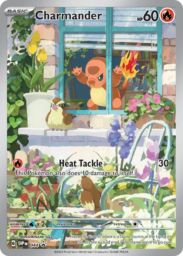 Charmander Pokémon Scarlet & Violet Black Star Promos #44 Holo