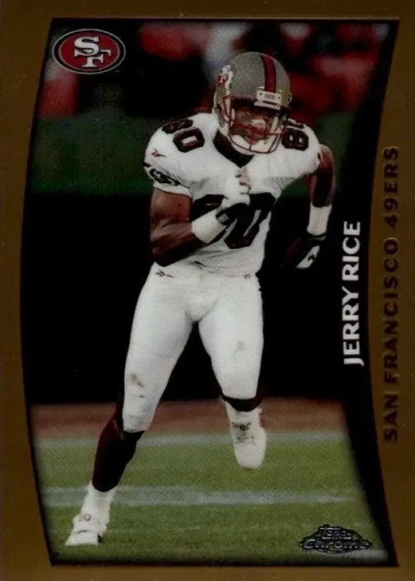 Jerry Rice 1998 Topps Chrome Football #38