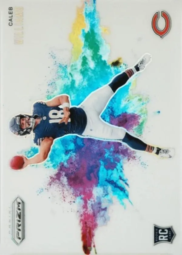 Caleb Williams 2024 Panini Prizm Color Blast Football #1