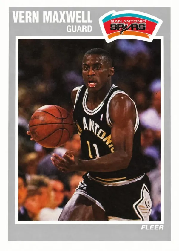 Vernon Maxwell 1989 Fleer Basketball #144