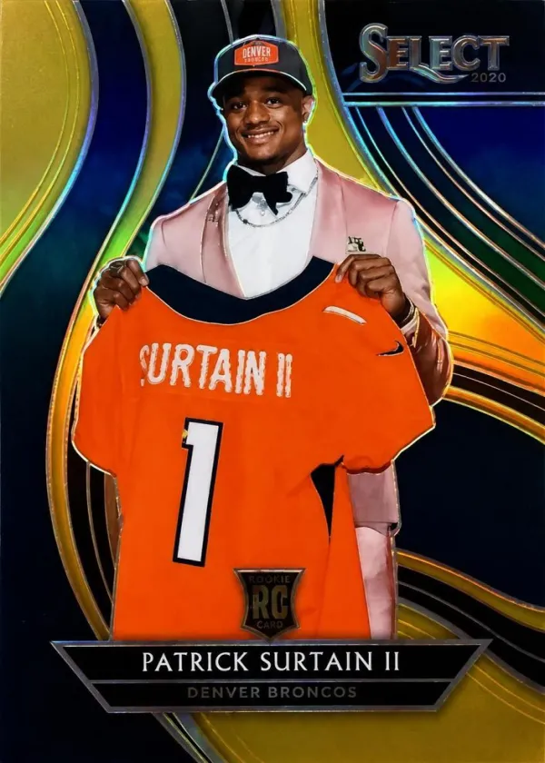 Patrick Surtain II 2020 Panini Select XRC Football Gold #419