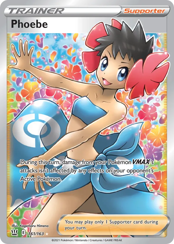 Phoebe Pokémon Battle Styles #161 Holo