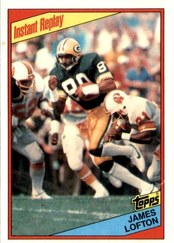 James Lofton 1984 Topps Instant Replay Football #273