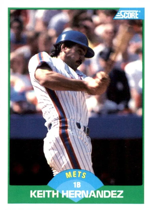 Keith Hernandez 1989 Score Baseball #41