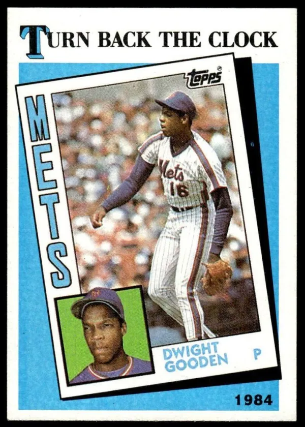 Dwight Gooden 1989 Topps Turn back the Clock Baseball #661