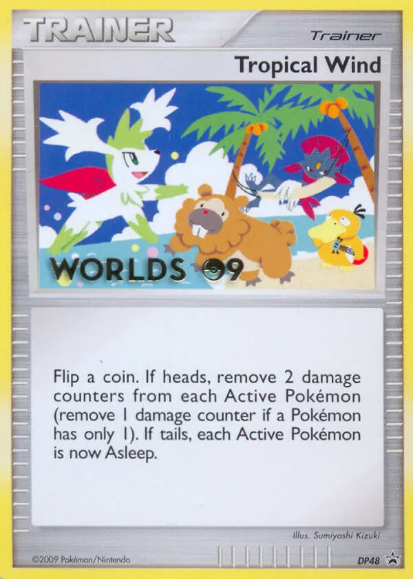 Tropical Wind Pokémon DP Black Star Promos #DP48
