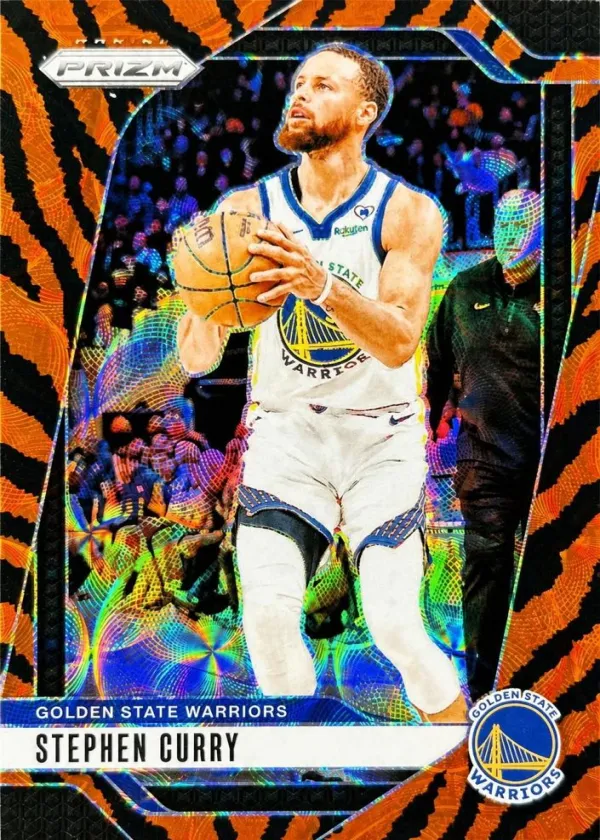 Stephen Curry 2024 Panini Prizm Basketball Choice Tiger Stripe #134