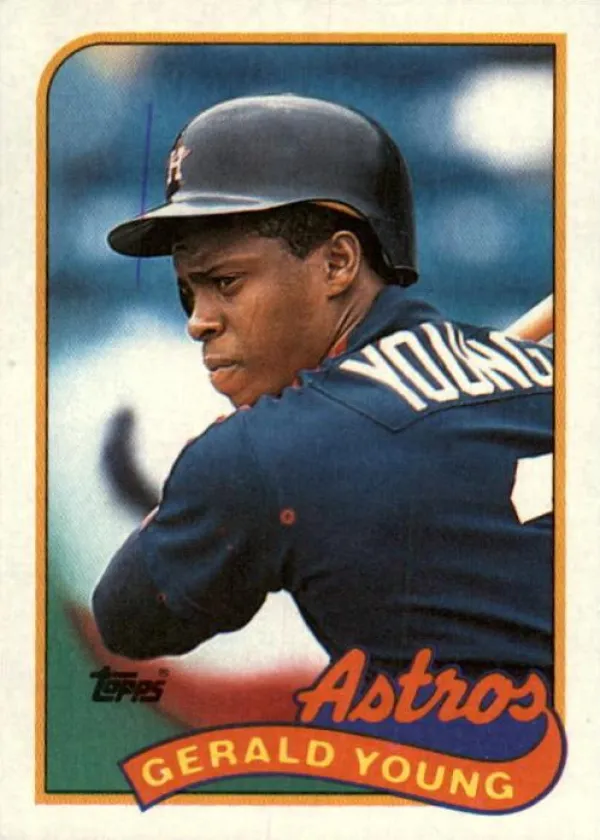 Gerald Young 1989 Topps Baseball #95