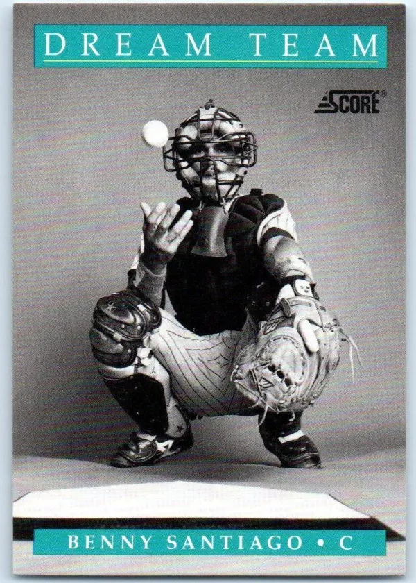 Benny Santiago 1991 Score Dream Team Baseball #893