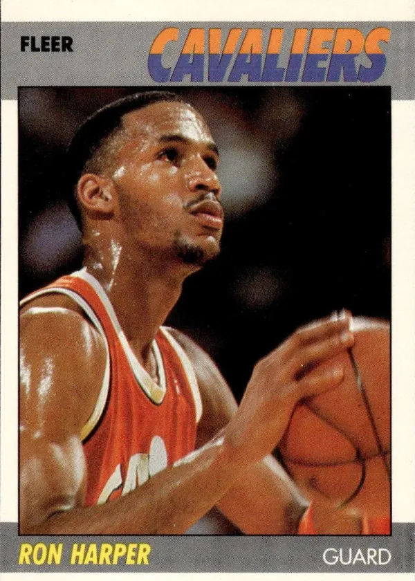Ron Harper 1987 Fleer Basketball #49