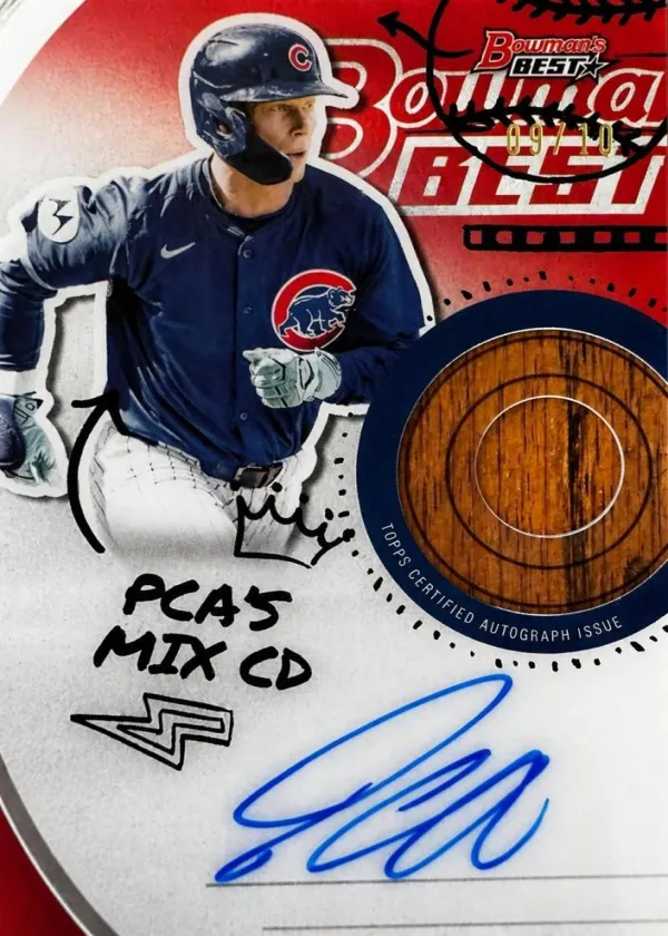 Pete Crow-Armstrong 2025 Bowman's Best Mix Autographs Baseball #BMA-PC