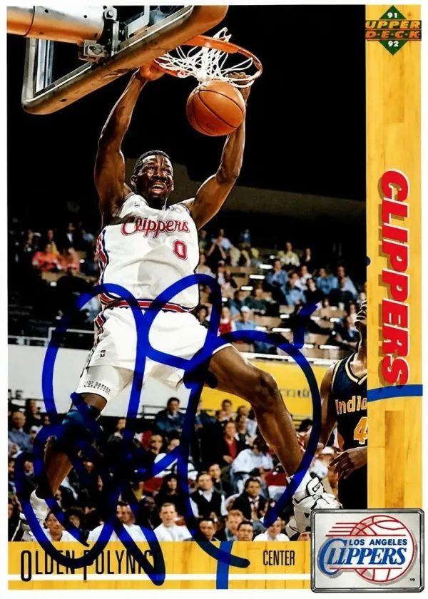 Olden Polynice 1991 Upper Deck Basketball #140