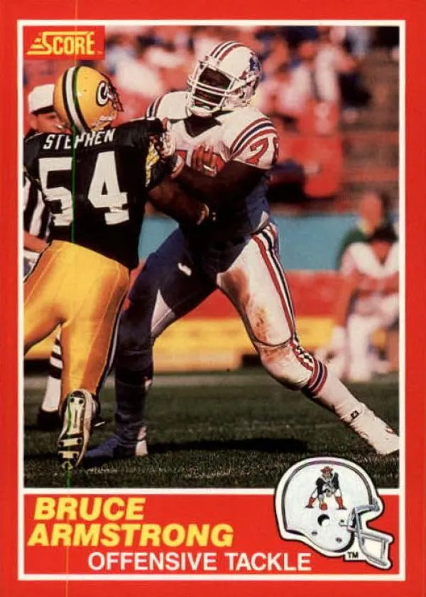 Bruce Armstrong 1989 Score Football #201