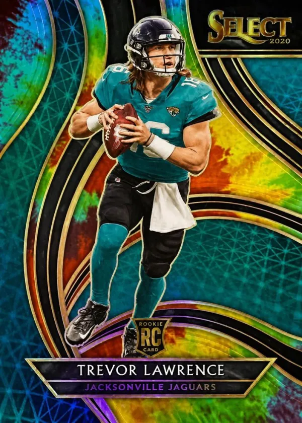 Trevor Lawrence 2020 Panini Select XRC Football Tie-Dye #401