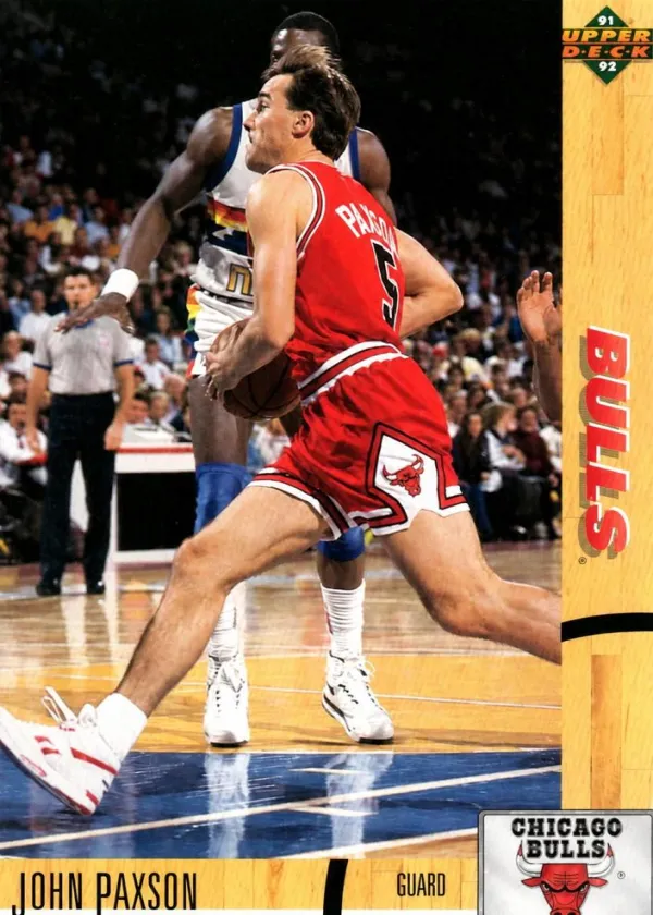 John Paxson 1991 Upper Deck Basketball #117