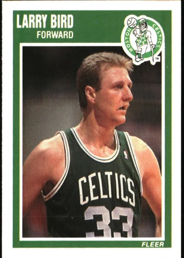 Larry Bird 1989 Fleer Basketball #8