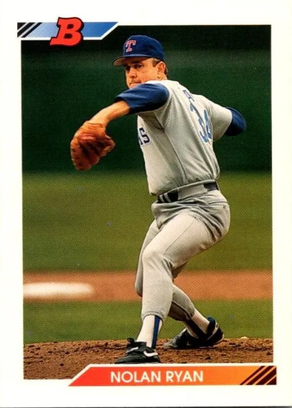 Nolan Ryan 1992 Bowman Baseball #222