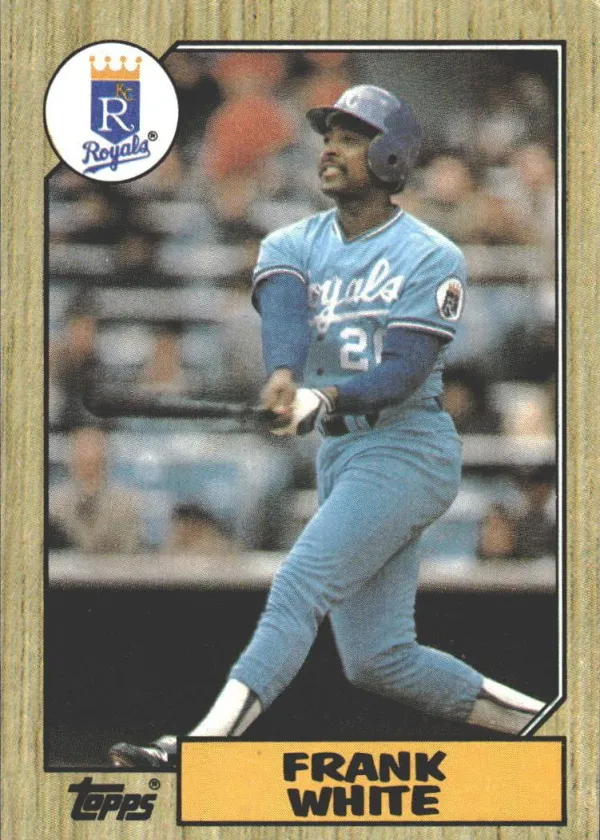Frank White 1987 Topps Baseball #692
