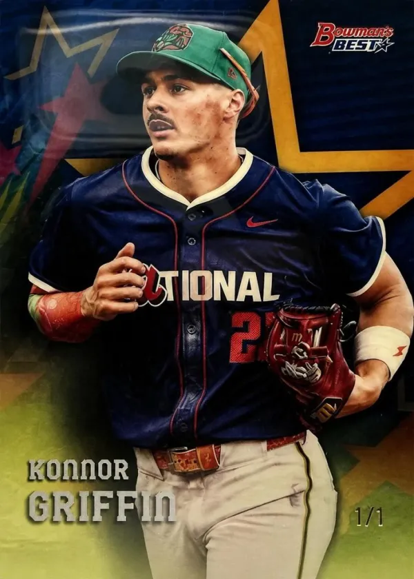 Konnor Griffin 2025 Bowman's Best MLB All Star Futures Game Baseball Superfractor #FG-4