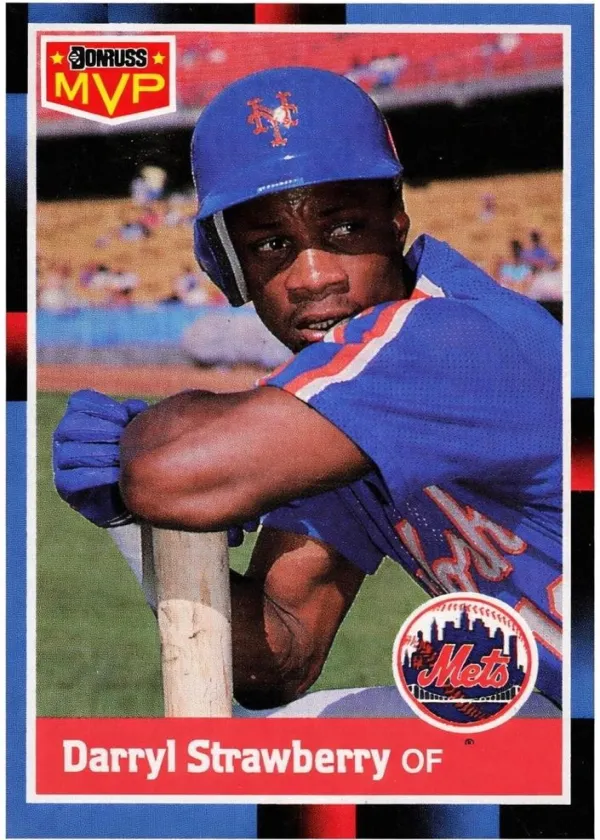 Darryl Strawberry 1988 Donruss Bonus MVP's Baseball #BC-20