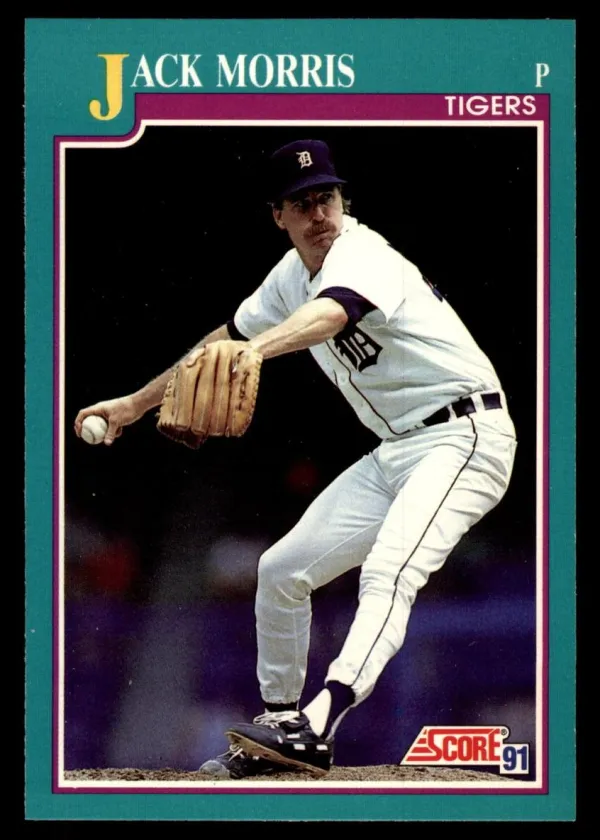 Jack Morris 1991 Score Baseball #114