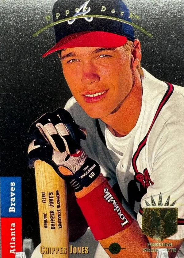 Chipper Jones 1993 Upper Deck SP Baseball Foil #280
