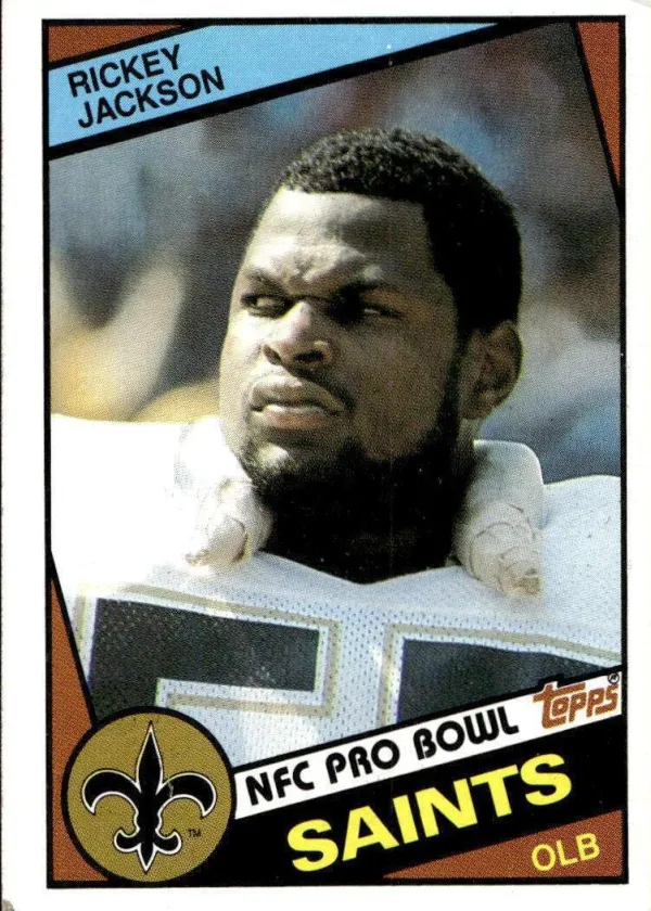 Rickey Jackson 1984 Topps Football #303