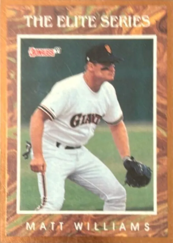 Matt Williams 1991 Donruss Elite Series Baseball #8