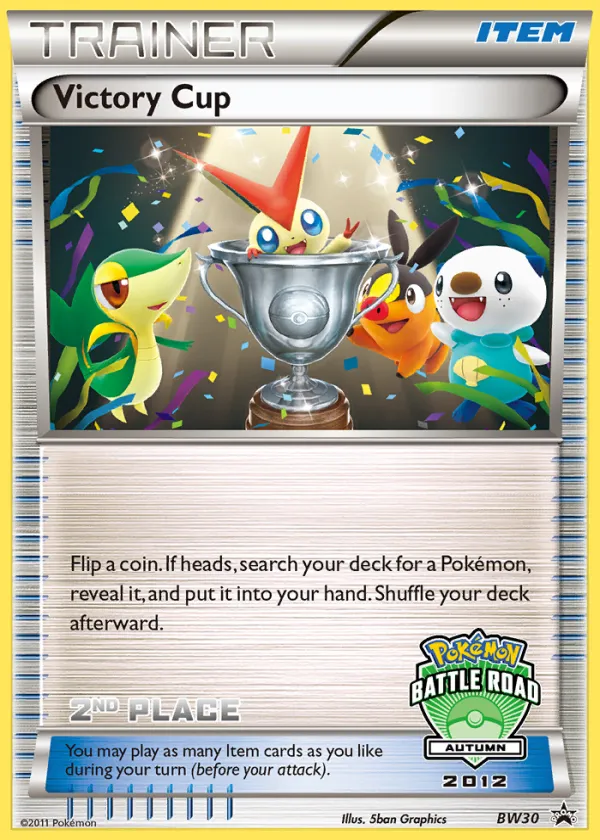 Victory Cup Pokémon BW Black Star Promos #BW30 Holo