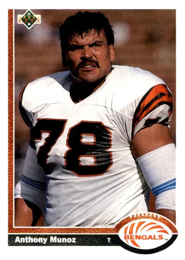 Anthony Munoz 1991 Upper Deck Football #209