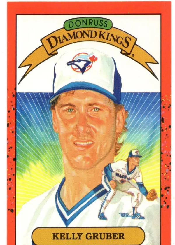 Kelly Gruber 1990 Donruss Diamond Kings Baseball #12