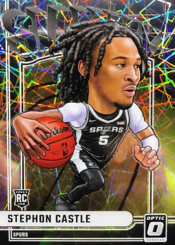 Stephon Castle 2024 Donruss Optic Slammy! Basketball #15