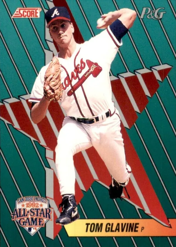 Tom Glavine 1991 Score Baseball #206