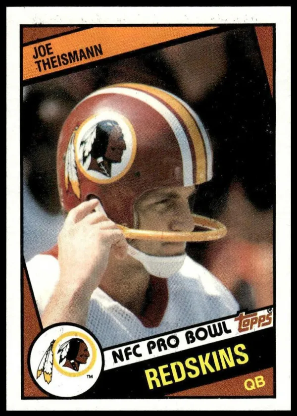 Joe Theismann 1984 Topps Football #390