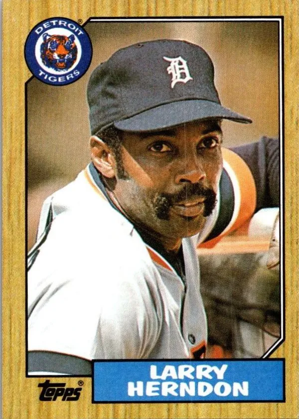 Larry Herndon 1987 Topps Baseball #298