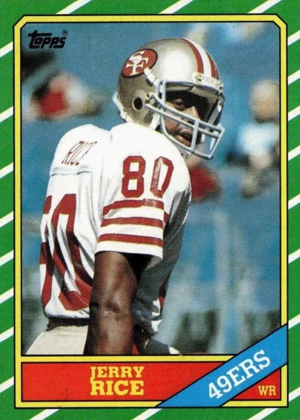 Jerry Rice 1986 Topps Football #161