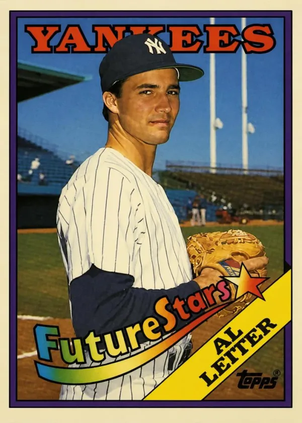 Al Leiter 1988 Topps Tiffany Baseball Error #18