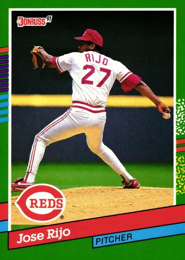 Jose Rijo 1991 Donruss Baseball #722