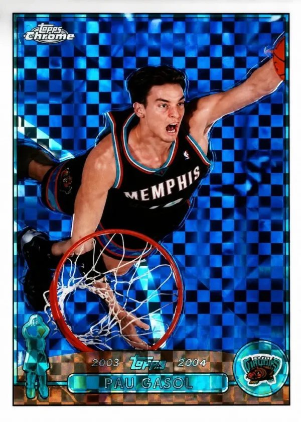 Pau Gasol 2003 Topps Chrome Basketball #19