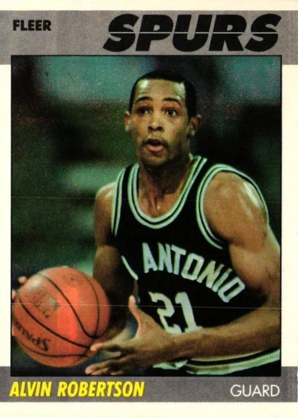 Alvin Robertson 1987 Fleer Basketball #93
