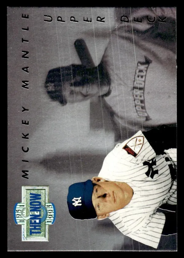 Mickey Mantle 1993 Upper Deck Then And Now Baseball #TN17