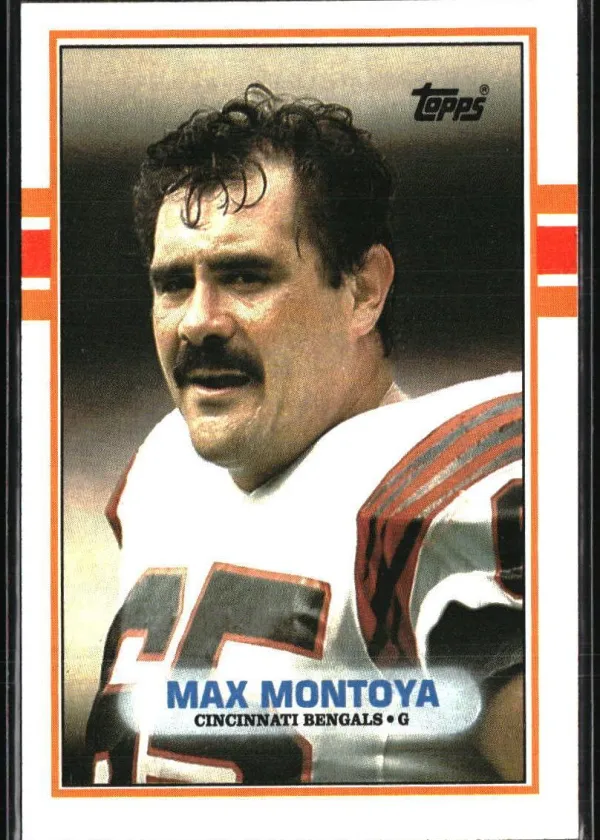 Max Montoya 1989 Topps Football #30